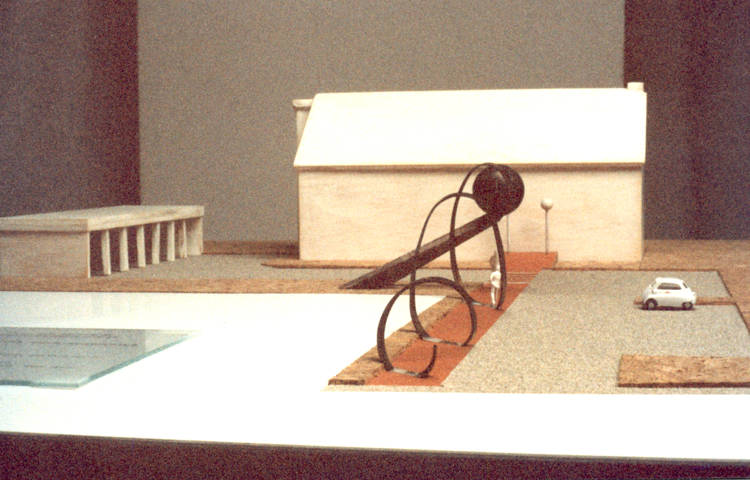 Modell Wegplastik 1989 Bild2